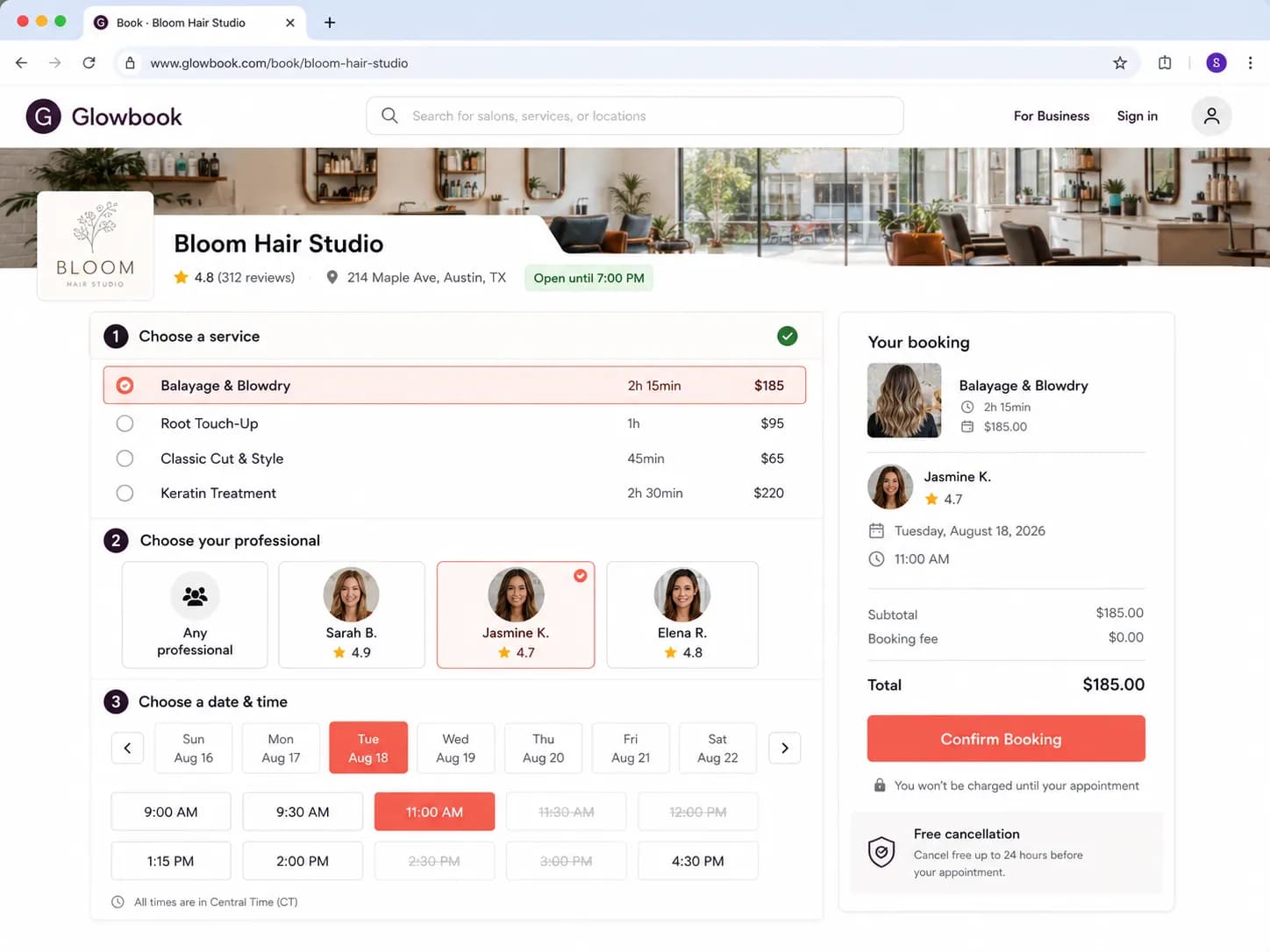 SalonFinder – Client-Facing Salon & Spa Marketplace App