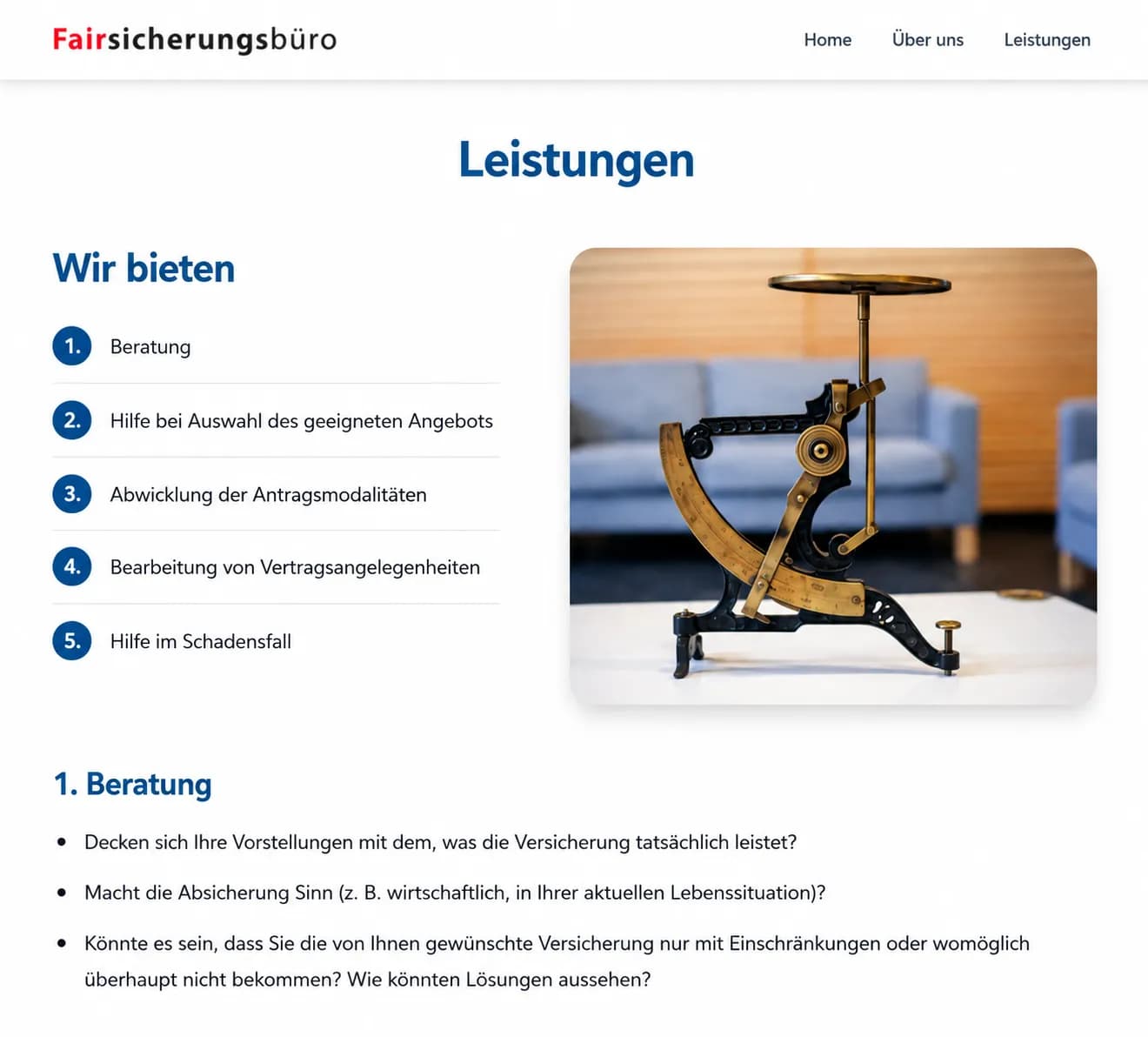 Independent Insurance Broker Website