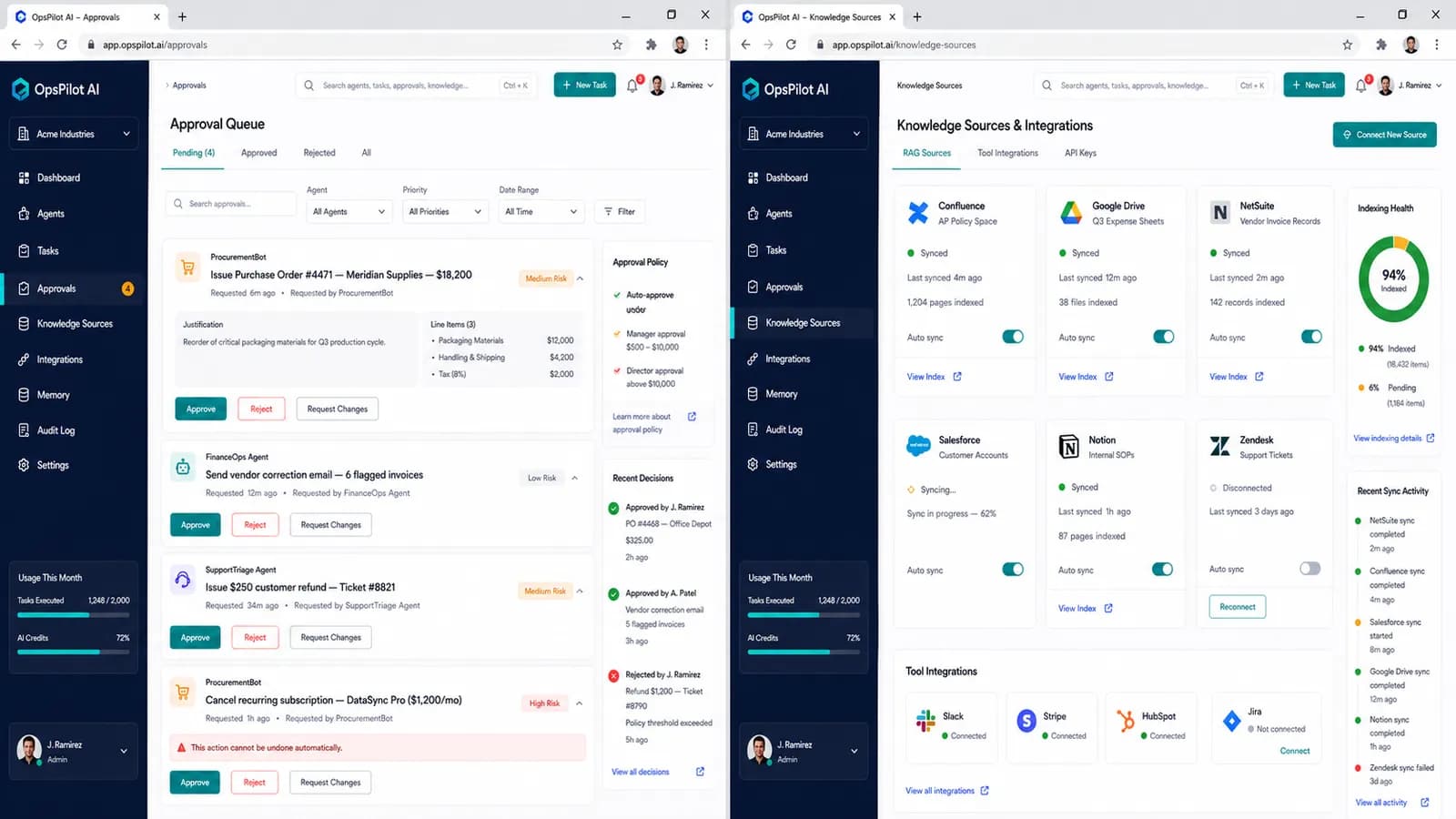 Autonomous AI Business Operations Agent