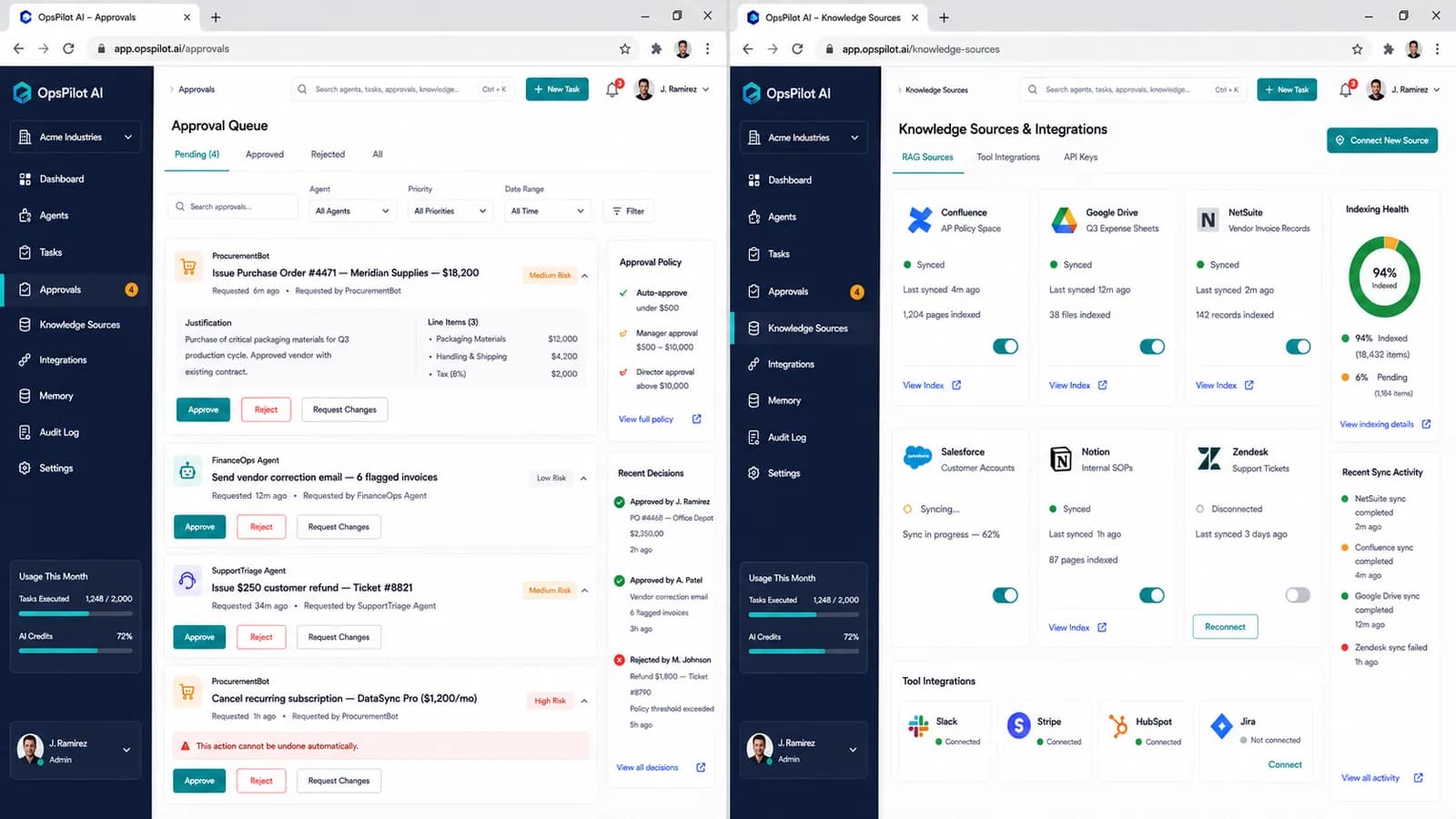 Autonomous AI Business Operations Agent