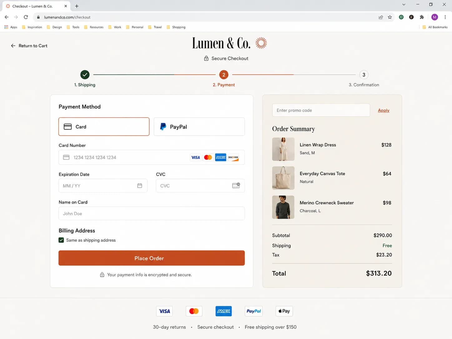 Modern E-commerce Store Creation